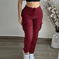 ⏰Last Day Sale 60% Off💃 Women's Casual Drawstring Waist Cargo Pants – Relaxed Utility Style With Comfortable Everyday Fit