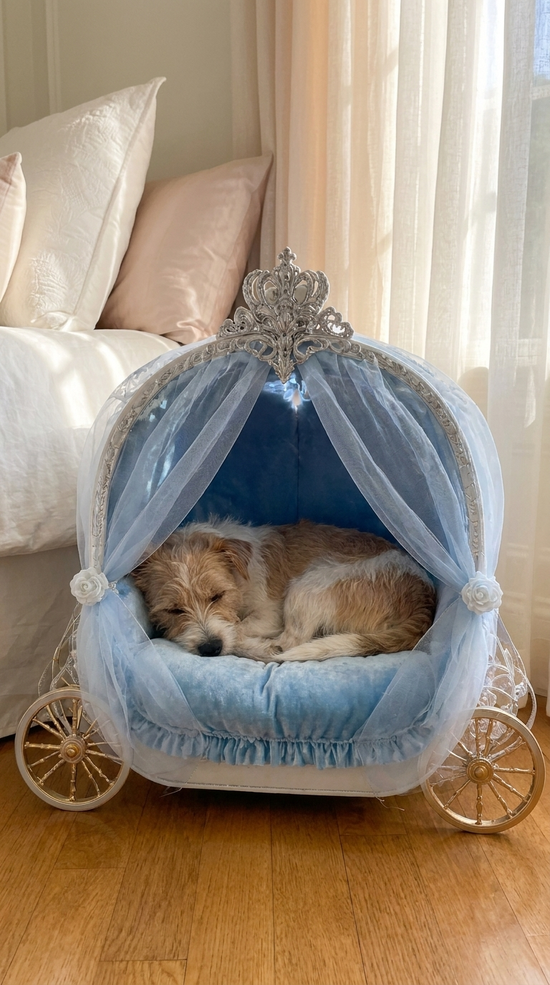 Princess Carriage Pet Beds
