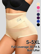 High-Waist TummyControl SeamlessShaping Panties