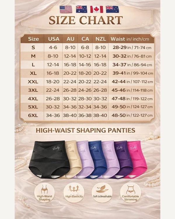High-Waist TummyControl SeamlessShaping Panties